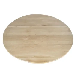 StarFurn Eettafel Naturel Hout - 110x110x76cm - Ferris Best