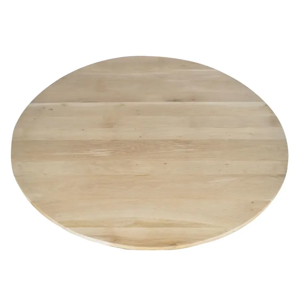 StarFurn Eettafel Naturel Hout - 110x110x76cm - Ferris Best