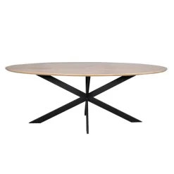 StarFurn Eettafel Naturel Hout - 240x110x76cm - Ferris Discount