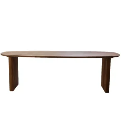 Giga Meubel Eettafel Naturel Mangohout - 4-6 Personen - 180x90x76cm - Aya Hot