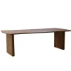 Giga Meubel Eettafel Naturel Mangohout - Rechthoek - 200x110x76 m - Tomeo