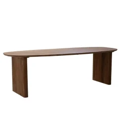 Giga Meubel Eettafel Naturel Mangohout - 250x100x76cm - 6-8 Personen - Aya Best