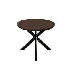 Livingfurn Eettafel Ovaal 240cm - Bruin Mangohout - Matrix-poot - Jesper