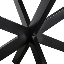 Giga Meubel Eettafel Ovaal 240cm - Mangohout Naturel - Matrix-Poot - Mansour Hot