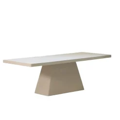 Giga Meubel Eettafel Rechthoek 240cm - Beige Eco Composiet - Avia Clearance