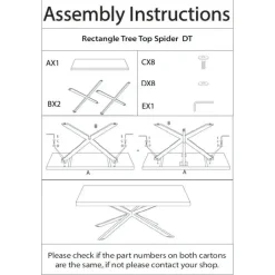 Livingfurn Eettafel Rechthoek 200cm - Zwart Mangohout - 4-6 personen - Norris Online