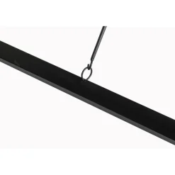 Livingfurn Eettafel Rechthoek 160cm - Zwart Mangohout - 2-4 personen - Norris New