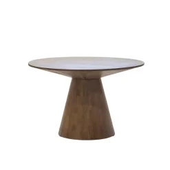Giga Meubel Eettafel Rond 120cm - Naturel Mangohout - 2-4 Personen - Sep Online