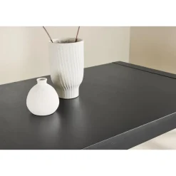 Fjôrd Eettafel Uitschuifbaar - Zwart Eikenhout - 170x95x75cm - Slider Hot