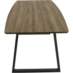 Fjôrd Eettafel Walnoot Hout Uitschuifbaar - 160x85x75cm - Inca Best