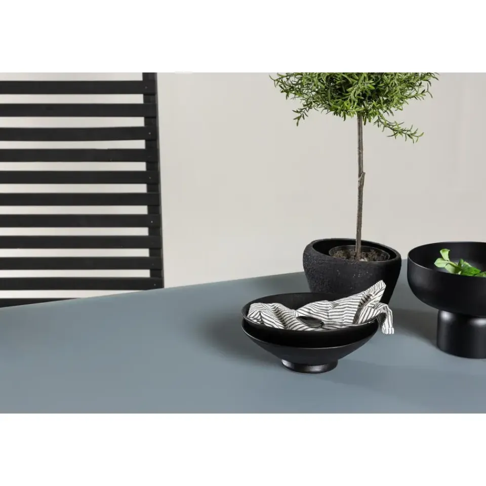 Fjôrd Eettafel Wit Grijs Glas - 200x100x74cm - Virya Best