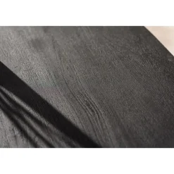 Giga Living Eettafel Zwart Acaciahout - Ovaal - 240x110x76cm - Langford Discount