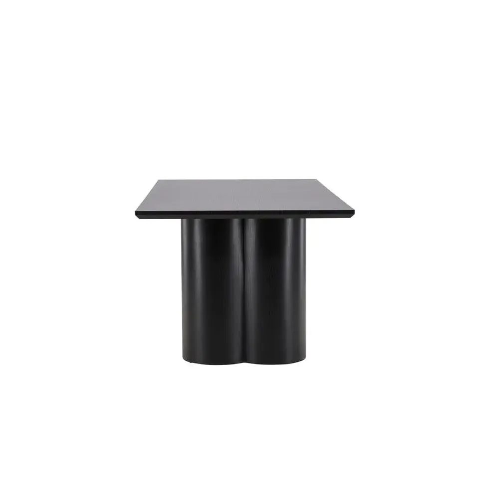 Fjôrd Eettafel Zwart 210cm - Fineer - 6-8 Personen - Tafel Olivia Sale