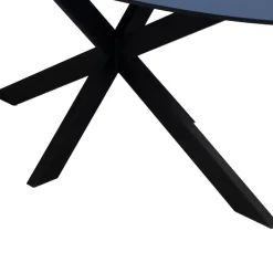 Giga Meubel Eettafel Zwart Fenix Metaal - 200x90x76cm - Harper