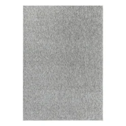 Muratap Effen Vloerkleed Laagpolig Lichtgrijs - 240x340 CM New