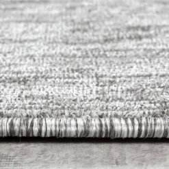 Muratap Effen Vloerkleed Laagpolig Lichtgrijs - 240x340 CM New