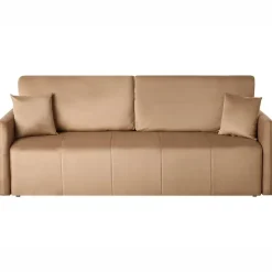 Leen Bakker EGGE - Driezitsbank - Lichtbruin - Fluweel Online