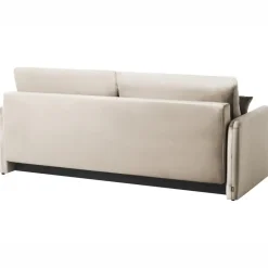 Leen Bakker EGGE - Driezitsbank - Taupe - Fluweel Clearance