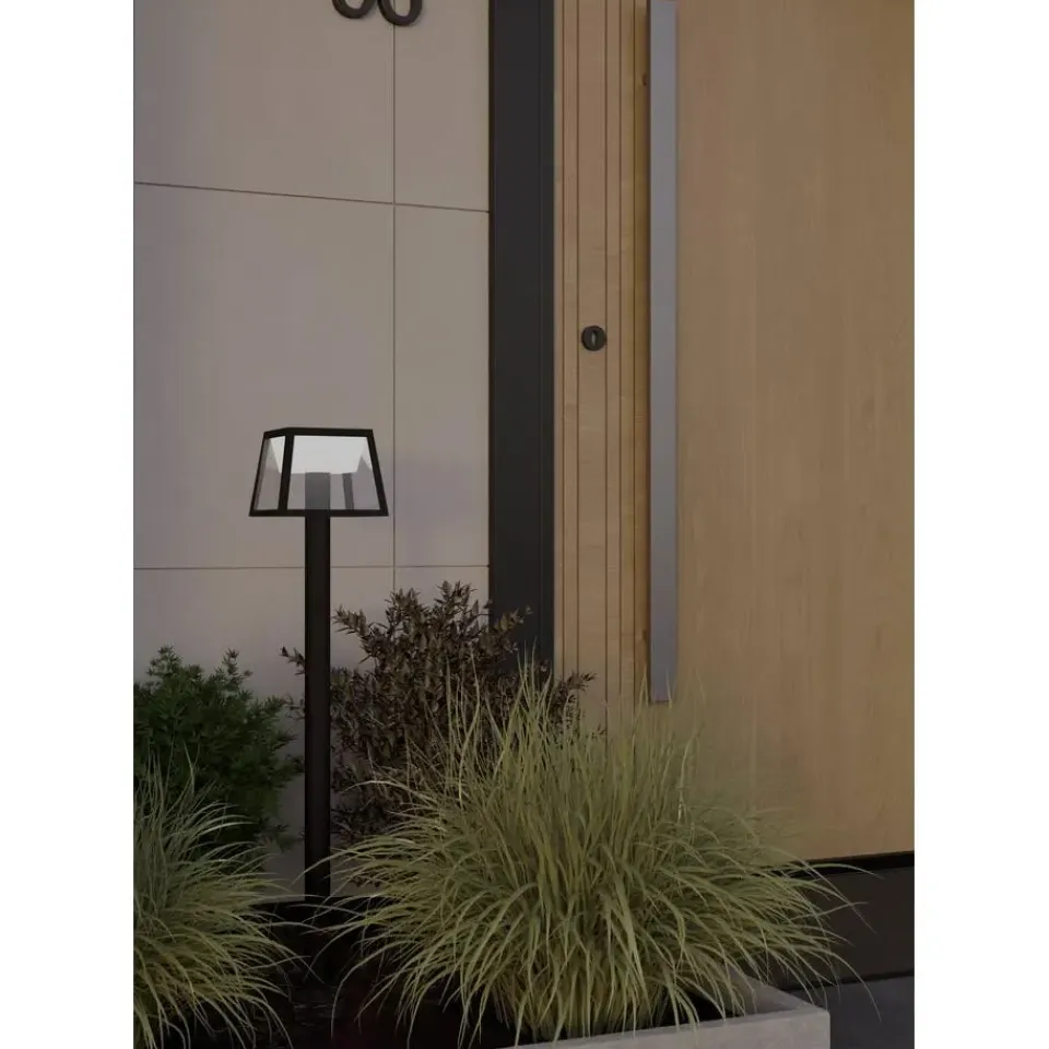 EGLO Altilia Solar Priklamp - LED - 106 cm - Zwart/Wit Discount