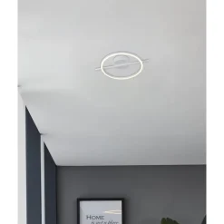 EGLO Amandolo Plafondlamp - LED - 40 cm - Wit - Instelbaar RGB Sale