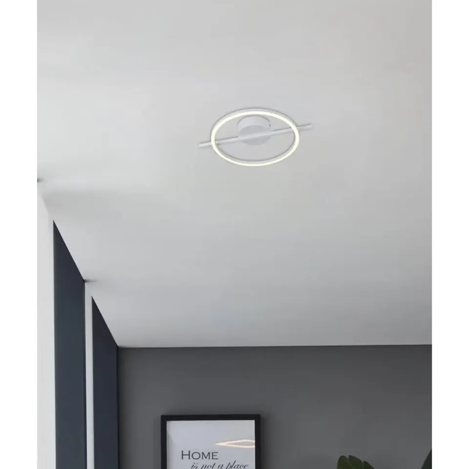 EGLO Amandolo Plafondlamp - LED - 40 cm - Wit - Instelbaar RGB Sale