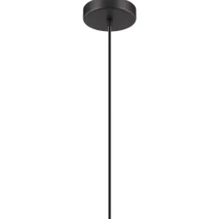 EGLO Ariscani Hanglamp - E27 - Ø 20 cm - rookglas - Zwart Best