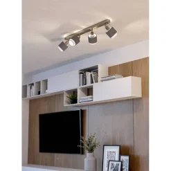 EGLO Bellizzi Spot - E14 - 75 cm - Grijs/Wit Online