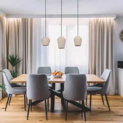 EGLO Cambaito Hanglamp - E27 - 89,5 cm - Zand Discount