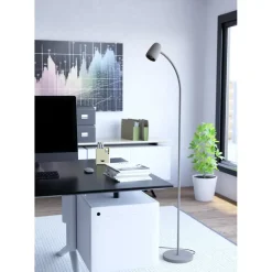 EGLO Carlo Vloerlamp - E14 - 170 cm - Zandkleur - Kantelbaar Hot