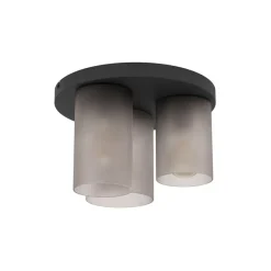 EGLO Colomera Plafondlamp - E27 - Ø 35 cm - Zwart/Mat Grijs Hot