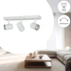 EGLO Consuma 1 Spot - GU10 - 40 cm - Wit Online