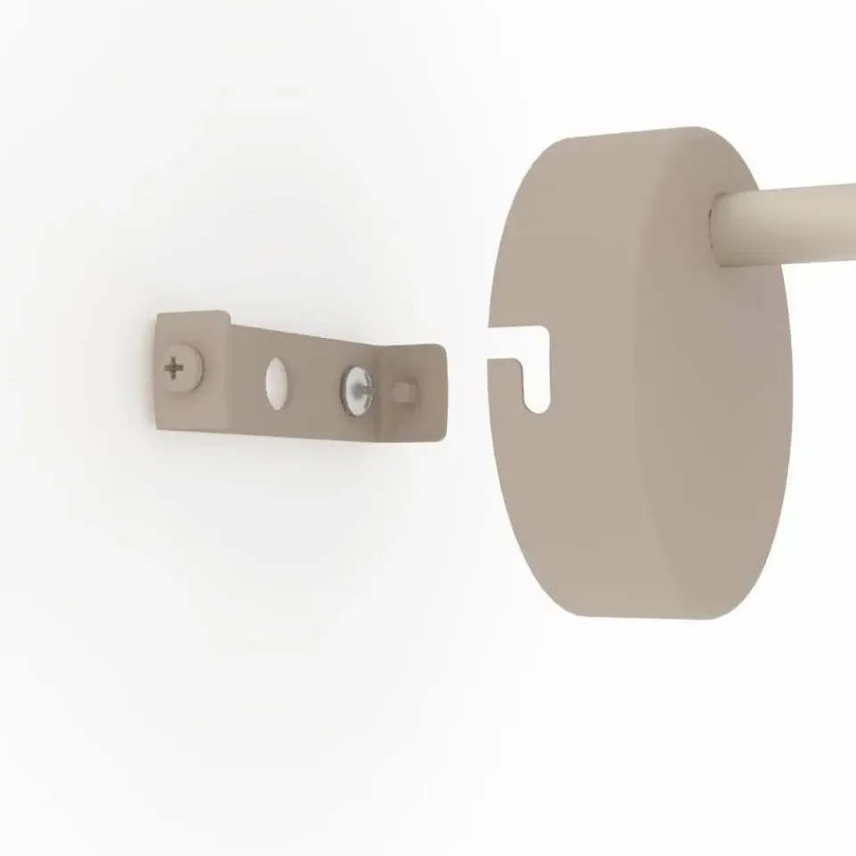 EGLO Corato Spot - E14 - 15.5 cm - Wit/Beige - Glas Discount