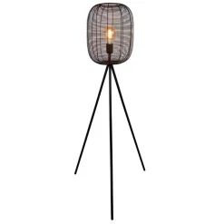 EGLO Derwen Vloerlamp - E27 - Metaal - Zwart New