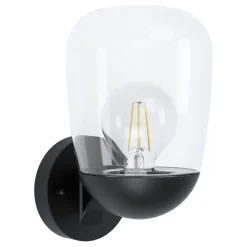 EGLO Donatori Wandlamp - E27 - 15.5 cm - Zwart New