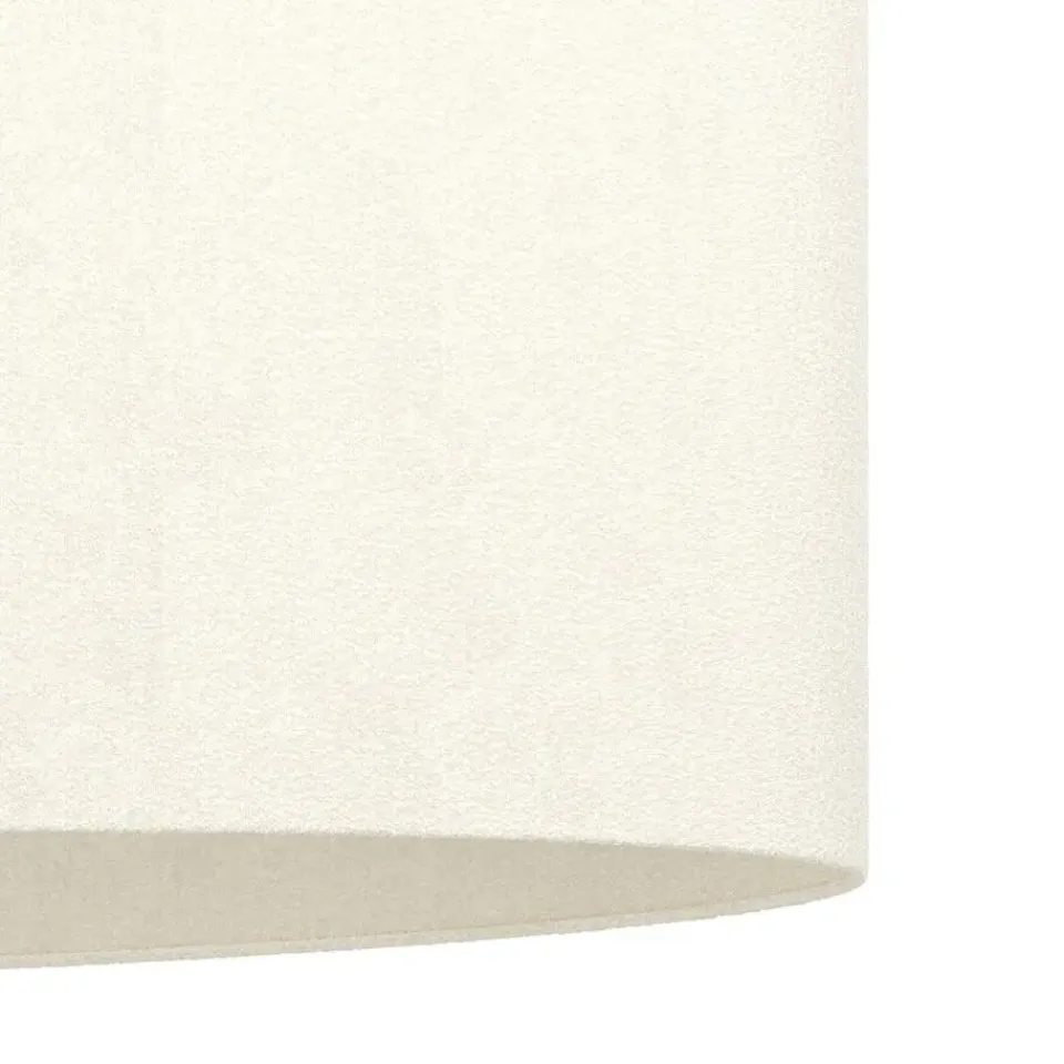 EGLO Febres Hanglamp - E27 - teddy stof - Zwart/Wit Online