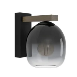 EGLO Filago Wandlamp - E27 - Bruin, zwart Online