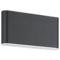 EGLO Grutti Wandlamp - LED - 17,5 cm - Antraciet Online