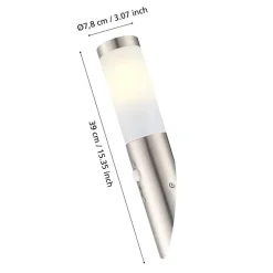 EGLO Helsinki Wandlamp - E27 - 7.5 cm - RVS Clearance