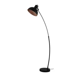 EGLO Jaafra Vloerlamp - E27 - 158 cm - Zwart/Koper Online