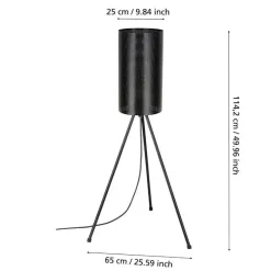 EGLO Ladunara Staande lamp - E27 - Ø 57 cm - Zwart Best