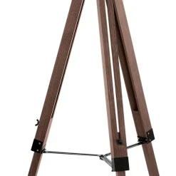 EGLO Lantada Vloerlamp - E27 - 143 cm - Noten/Taupe Sale