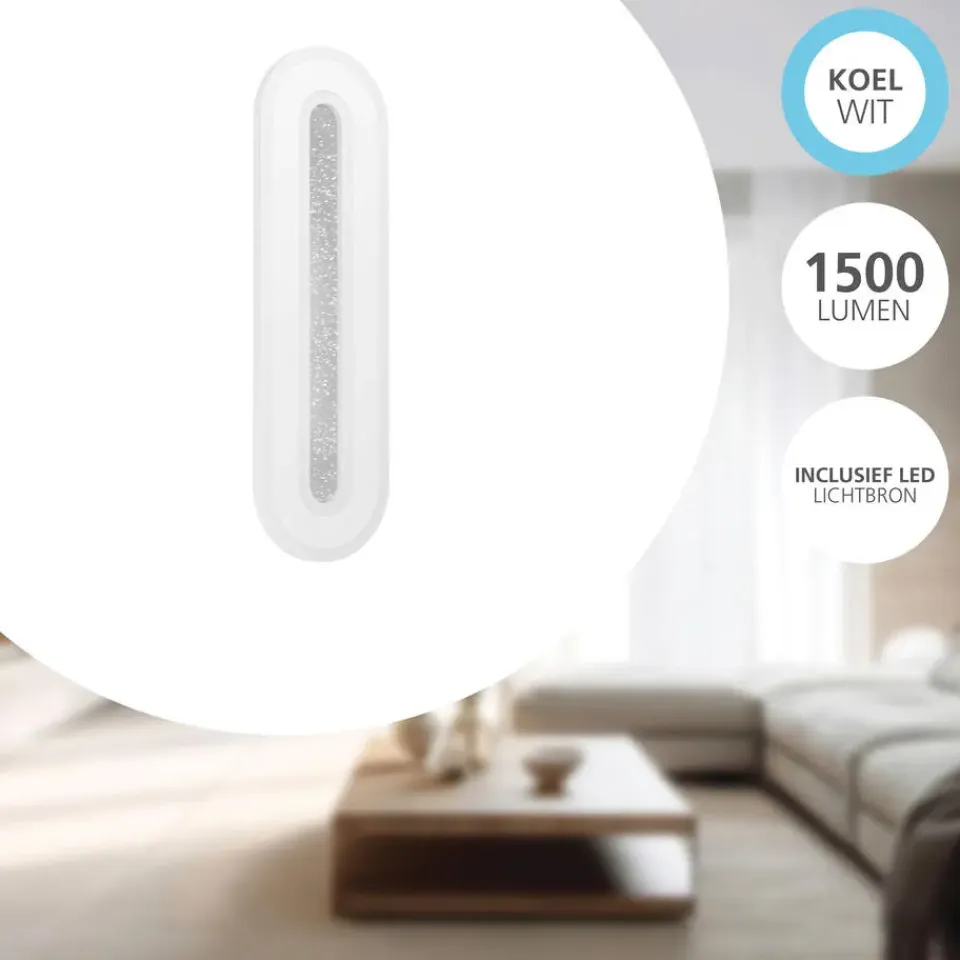 EGLO Macchioni Wandlamp - LED - Kunststof - Wit Best