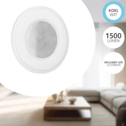 EGLO Macchioni Wandlamp - LED - Kunststof - Wit New