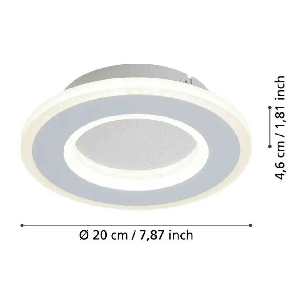 EGLO Macchioni Wandlamp - LED - Kunststof - Wit New