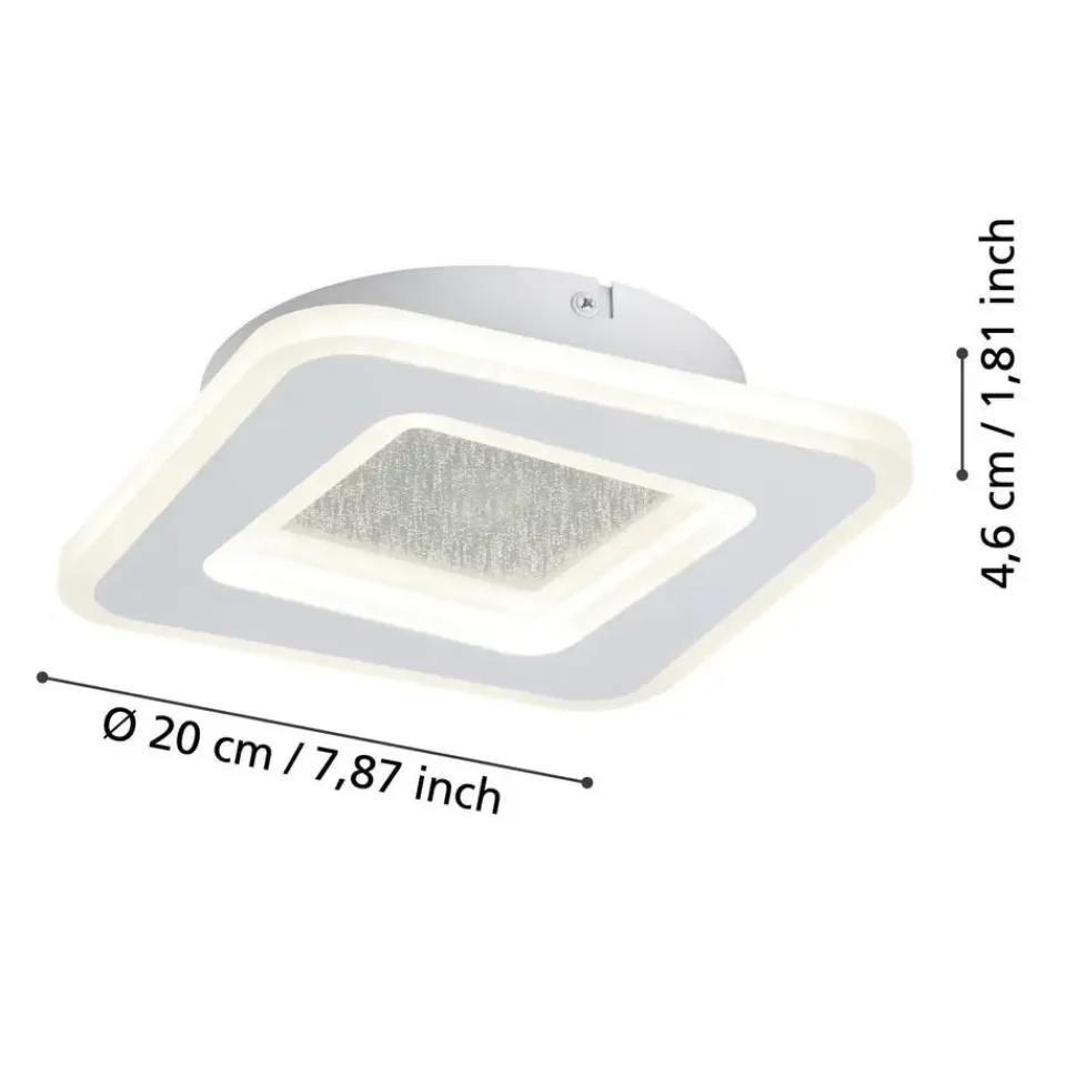 EGLO Macchioni Wandlamp - LED - Kunststof - Wit Discount