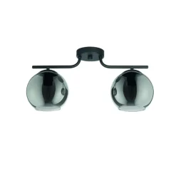 EGLO Marojales Opbouwspot - E27 - Glas - Zwart Hot