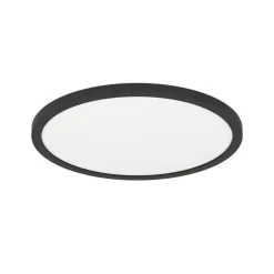 EGLO Minerario Plafonnière - LED - Kunststof - Zwart/Wit New