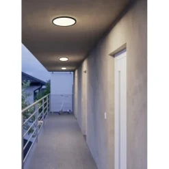 EGLO Minerario Plafonnière - LED - Kunststof - Zwart/Wit New