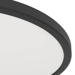 EGLO Minerario Plafonnière - LED - Kunststof - Zwart/Wit New