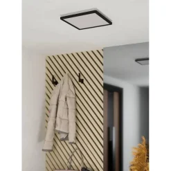 EGLO Minerario Plafonnière - LED - Kunststof - Zwart/Wit New